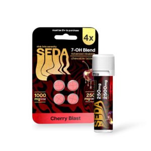 seda 7 oh blend cherry blast 250mg chewable tablet set 42294