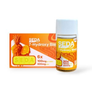 seda 7 hydroxy blend chewable tablets tropical punch 100mg per tablet set 75823