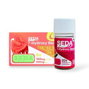 seda 7 hydroxy blend chewable tablets watermelon blast 100mg per tablet set 28590